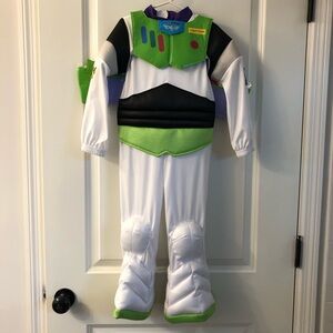 Buzz Lightyear Costume With Light Up Wings - Size 4